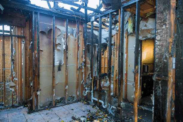 Professional Fire Damage Removal technician working in Leonardtown, MD